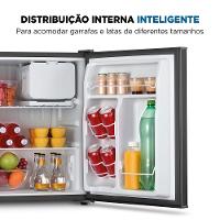 Frigobar Mondial 73 Litros Porta Reversível Preto FGB-01-B80 127V