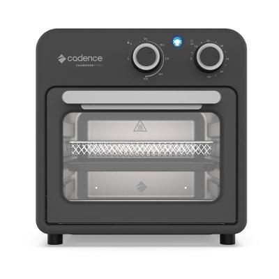 Fritadeira 10L Cadence Classicook Forno e Fryer 2 em 1 FRT700 Preto 127V