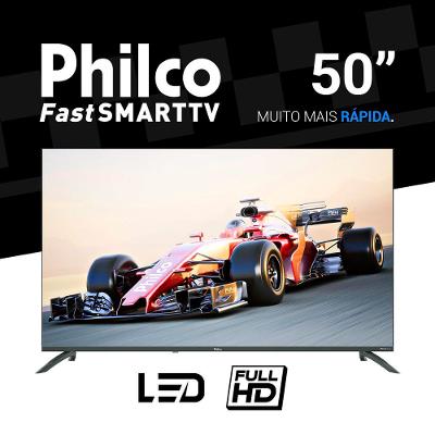 Smart TV 50" Philco 4K LED Android Dolby Audio P50EAA