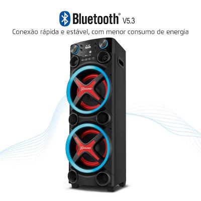 Torre de Acústica Bluetooth Mondial TM-2200 2200W