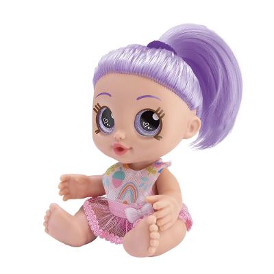 Boneca Bambola Baby Rainbow Papinha