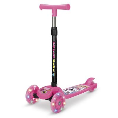 Patinete 3 Rodas Rosa Etilux