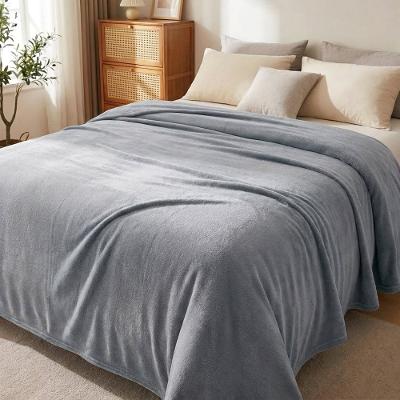 Manta Fleece Lisa Casal Cinza - Andreza