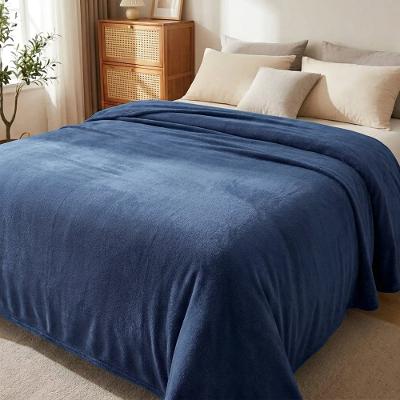Manta Fleece Lisa Casal Azul - Andreza