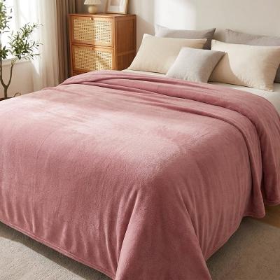 Manta Fleece Lisa Casal Rosa - Andreza