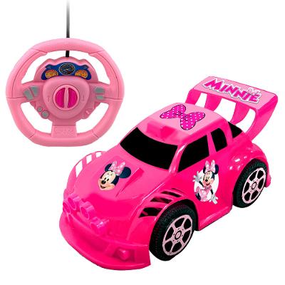 Carro de Controle Remoto Minnie Candide - Pilhas Inclusas