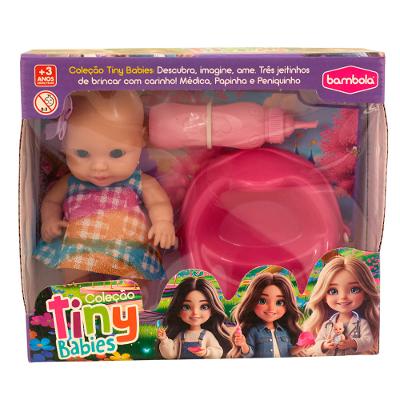 Boneca Tiny Babies Com Acessórios Bambola