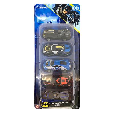 Mini Carros Batman Com 5 Candide