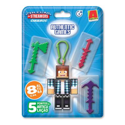 Boneco Chaveiro 8cm Sortido Algazarra