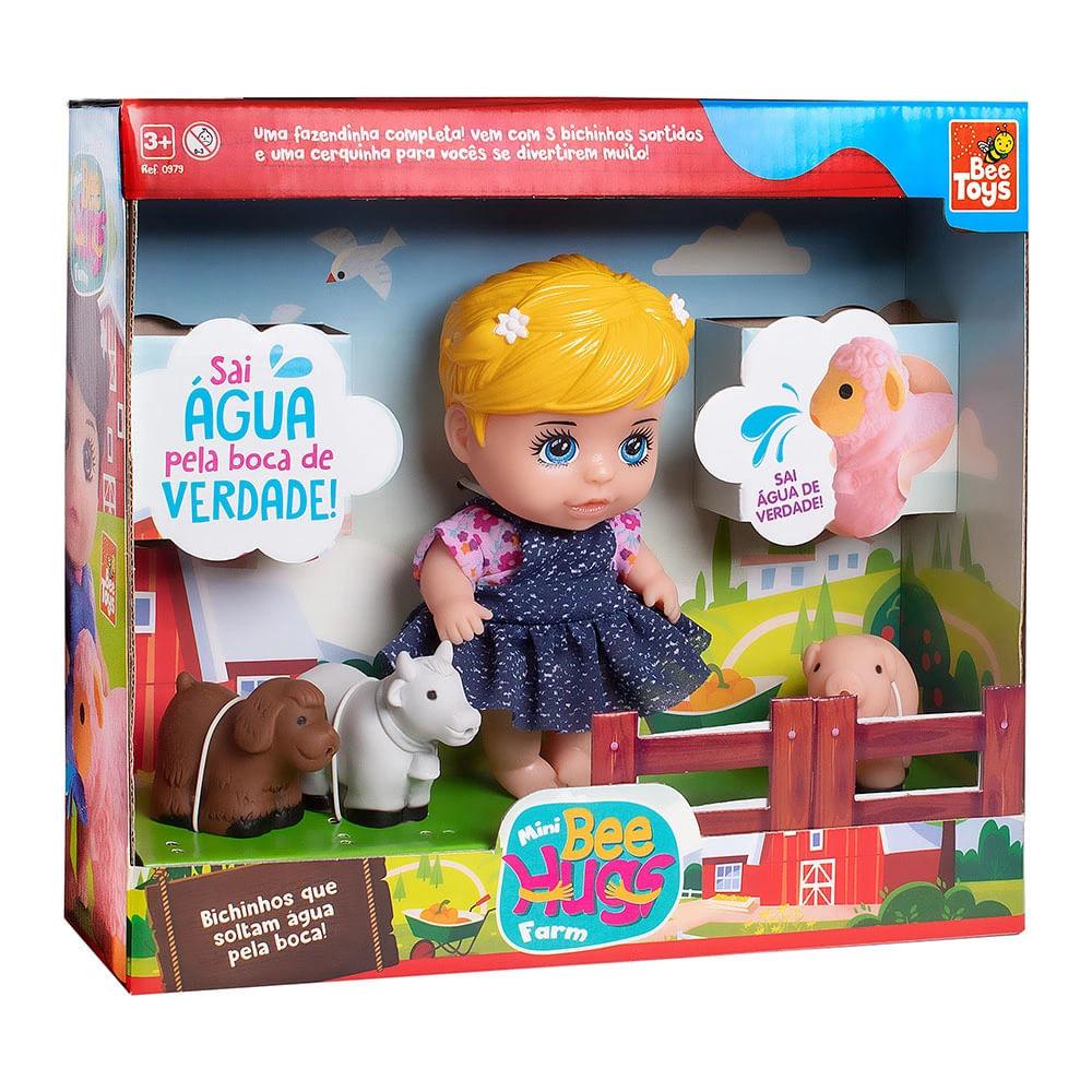 Boneca Bee Toys Mini Huggs Farm - Item Sortido - 3