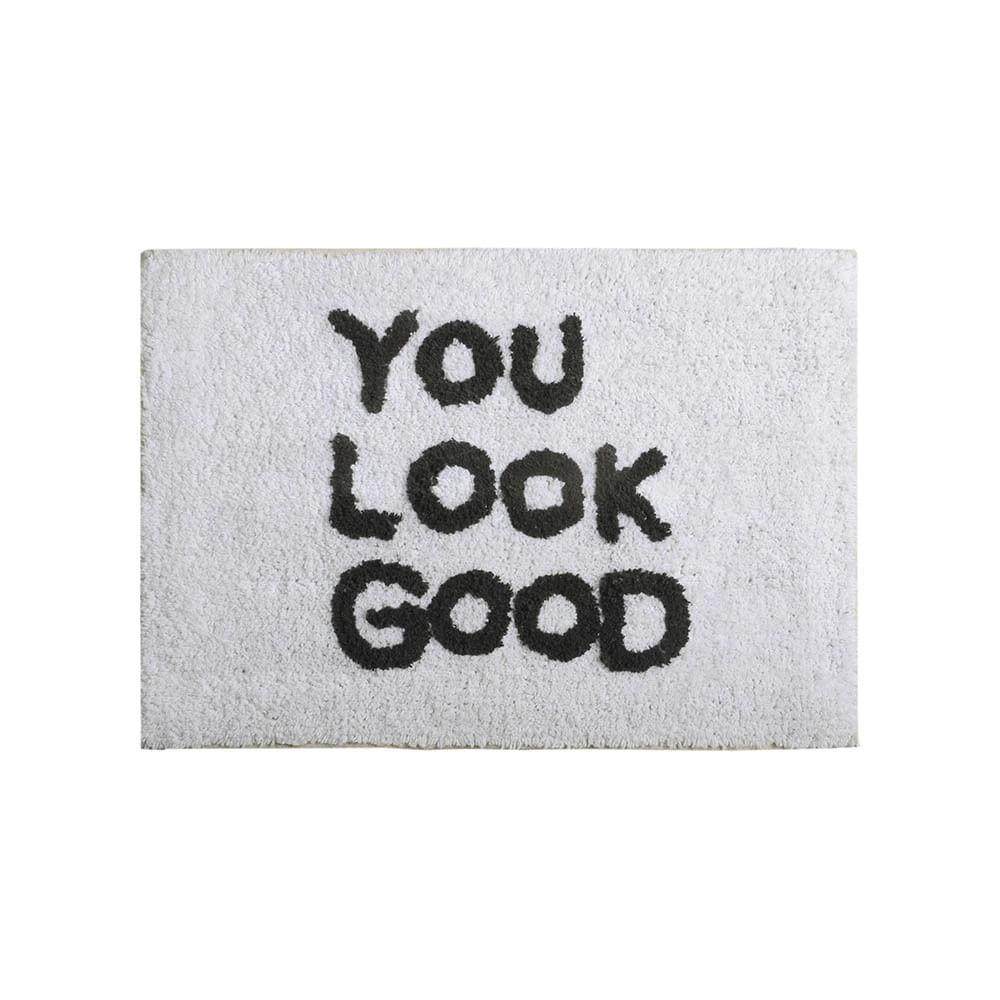 Tapete para Banheiro Funny Le You Look Good 40x60cm - 1