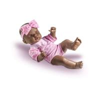 Boneca Milk Rose Ring Bebê Reborn Negra - 9