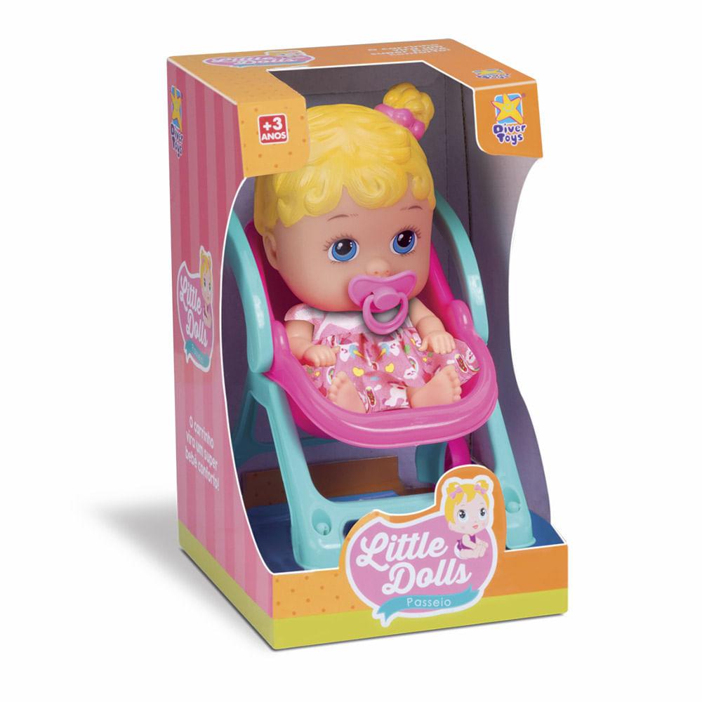 Boneca Divertoys Little Passeio - 4