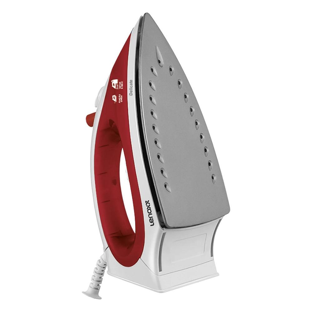 Ferro de Passar Roupa a Vapor Lenoxx Delicate PFF657 Vermelho 220V - 3