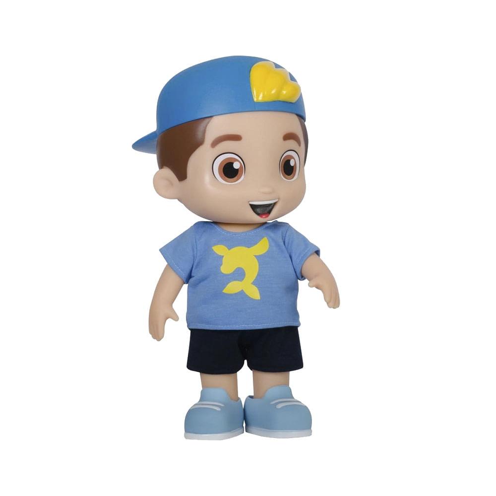 Boneco Luccas Neto Rosita com Boné Aventureiro Azul - 1