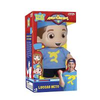 Boneco Luccas Neto Rosita com Boné Aventureiro Azul - 2