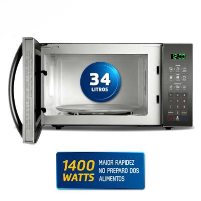 Micro ondas Mondial MO 02 34 E 34 Litros Espelhado 127V