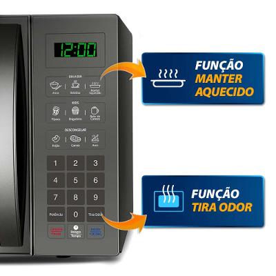 Micro ondas Mondial MO 02 34 E 34 Litros Espelhado 127V