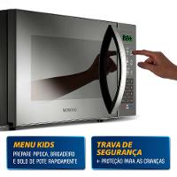 Micro ondas Mondial MO 02 34 E 34 Litros Espelhado 127V - 6