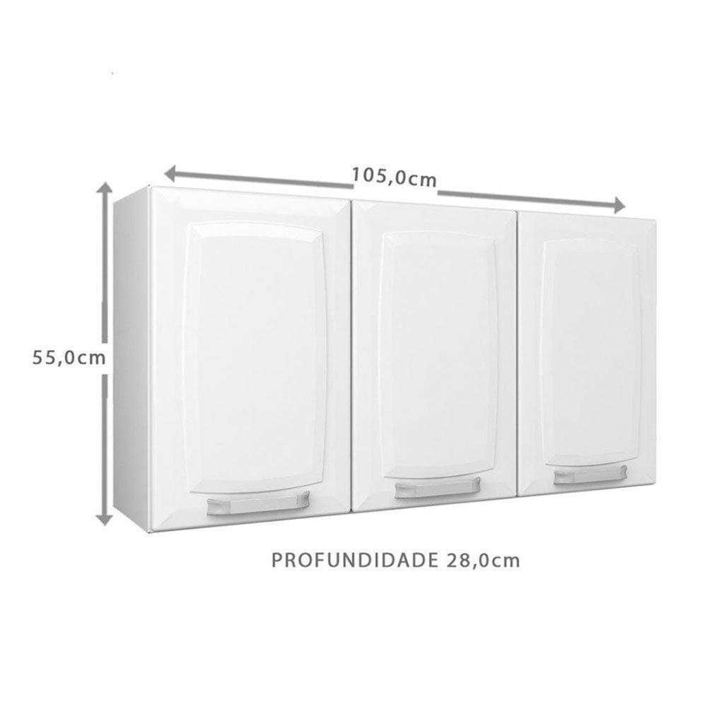 Armário Aéreo Luce Ip3-105 3500001050 Itatiaia - 2