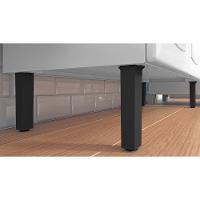 Balcão Itatiaia Rose 3 Portas 1 Gaveta Com Tampo - 5