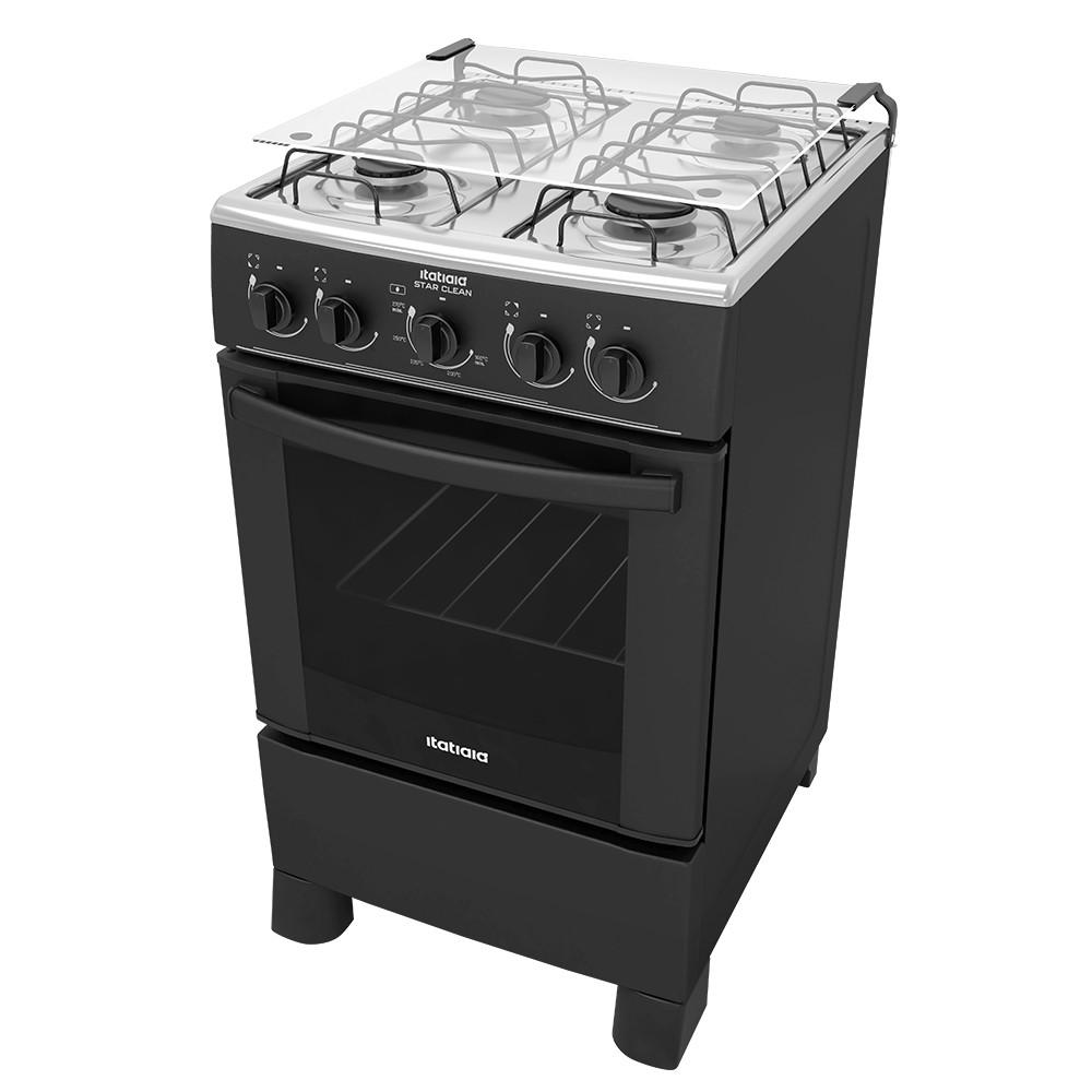 Fogão de Piso com Acendimento Manual Star Clean 4 Bocas Itatiaia - 2