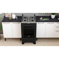 Fogão de Piso com Acendimento Manual Star Clean 4 Bocas Itatiaia