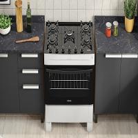 Fogão 5 Bocas à Gás Itatiaia Electra Glass Mesa de Vidro e Acendimento Automático - 2