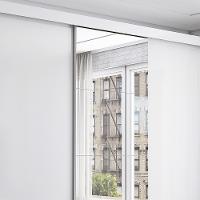 Guarda Roupa Isabela Casal 3 Portas de Correr Com Espelho Luxo Carioca Móveis - 8