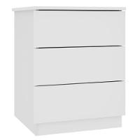 Mesa de Cabeceira Veronna 3 Gavetas MDF Tcil Móveis - 2