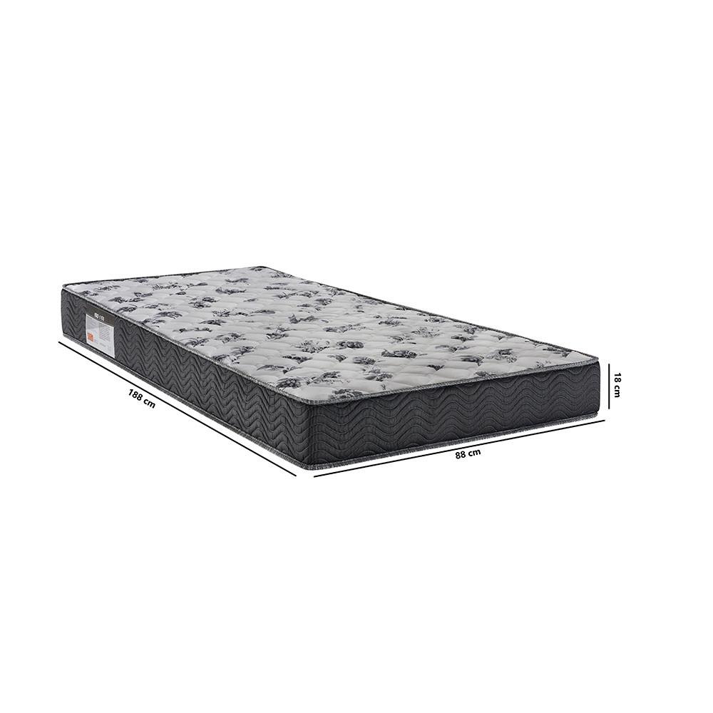 Colchão Ortobom ISO 100 D33 Solteiro 88x188x18cm - 2