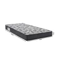 Colchão Ortobom ISO 100 D33 Solteiro 88x188x18cm - 2