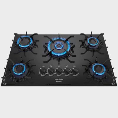 Cooktop 5 Bocas Itatiaia Itamaster Tripla Chama Em Vidro Temperado