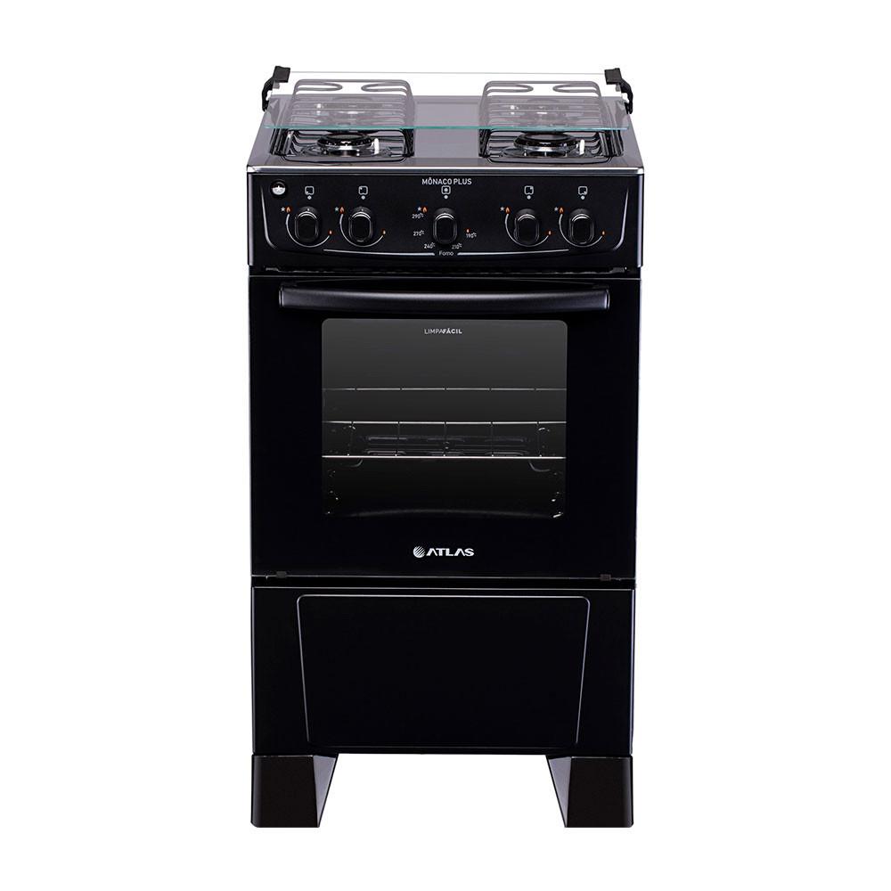 Fogão Gás 4 Bocas Mônaco Plus Atlas - 2