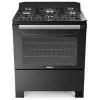 Fogão 5 Bocas Itatiaia Itamaster Tripla Chama com Painel Touchscreen e Timer Digital - 1