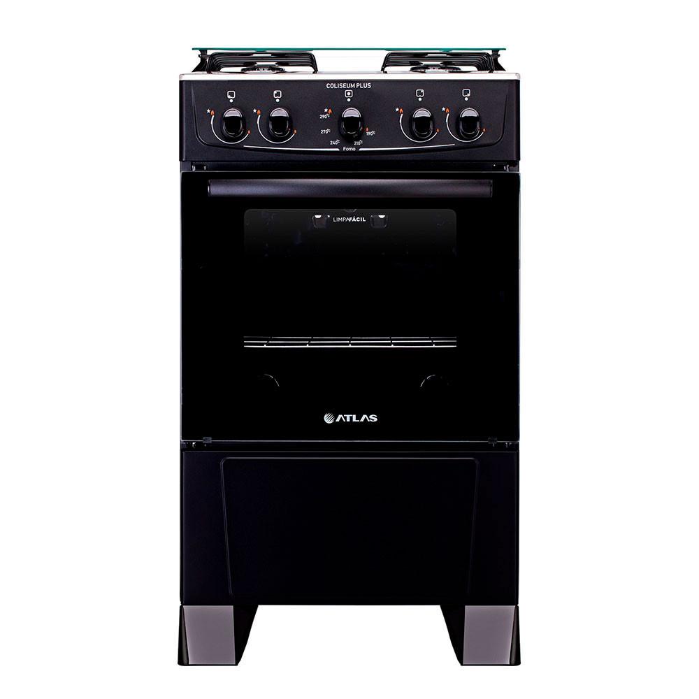 Fogão 4 Bocas Acendimento Manual Coliseum Plus Atlas - 1