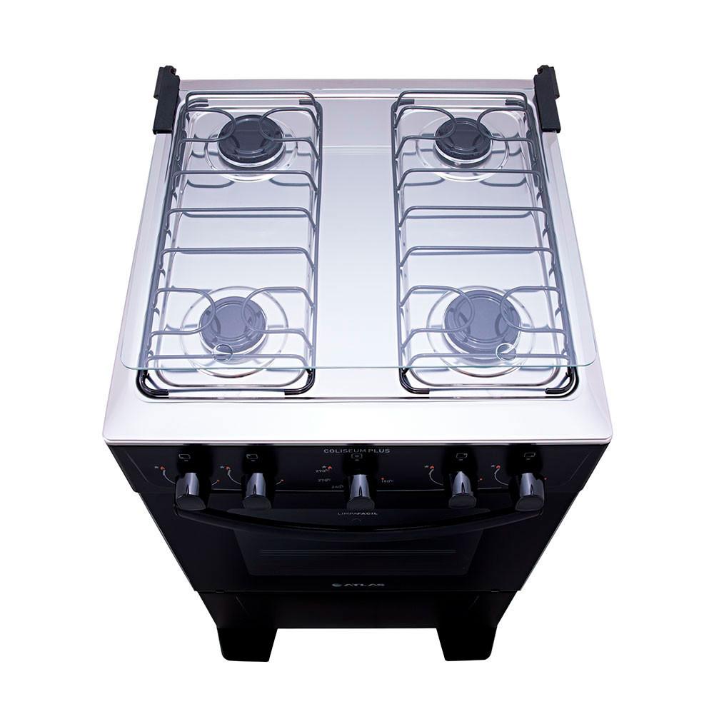 Fogão 4 Bocas Acendimento Manual Coliseum Plus Atlas - 6