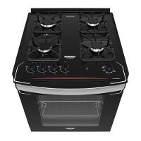 Fogão de Embutir Diplomata 4 Bocas com Mesa de Vidro Dako - 3