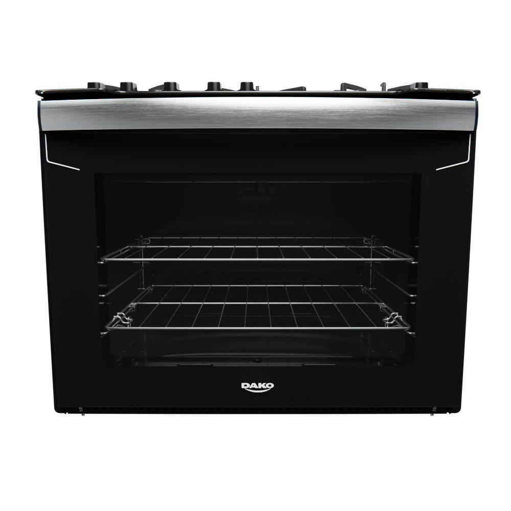 Fogão de Embutir Diplomata 5 Bocas com Mesa de Vidro Dako - 2