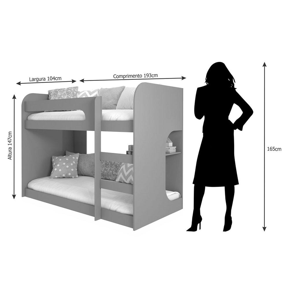 Beliche Ema Montessoriana em MDF Com Prateleira Cimol - 3