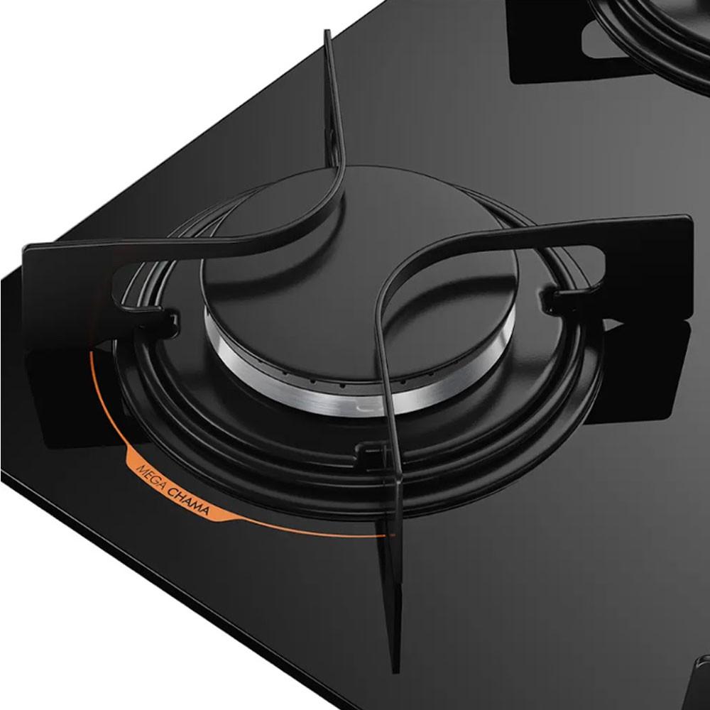 Cooktop U Top 4 Bocas com Mesa de Vidro Atlas - 4