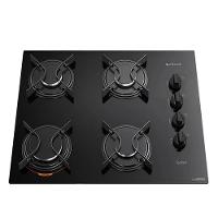 Cooktop U Top 4 Bocas com Mesa de Vidro Atlas - 1