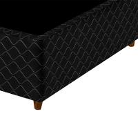 Base Cama Box Universal Convencional Gazin 27x188x88 Poliéster Bordado - 1