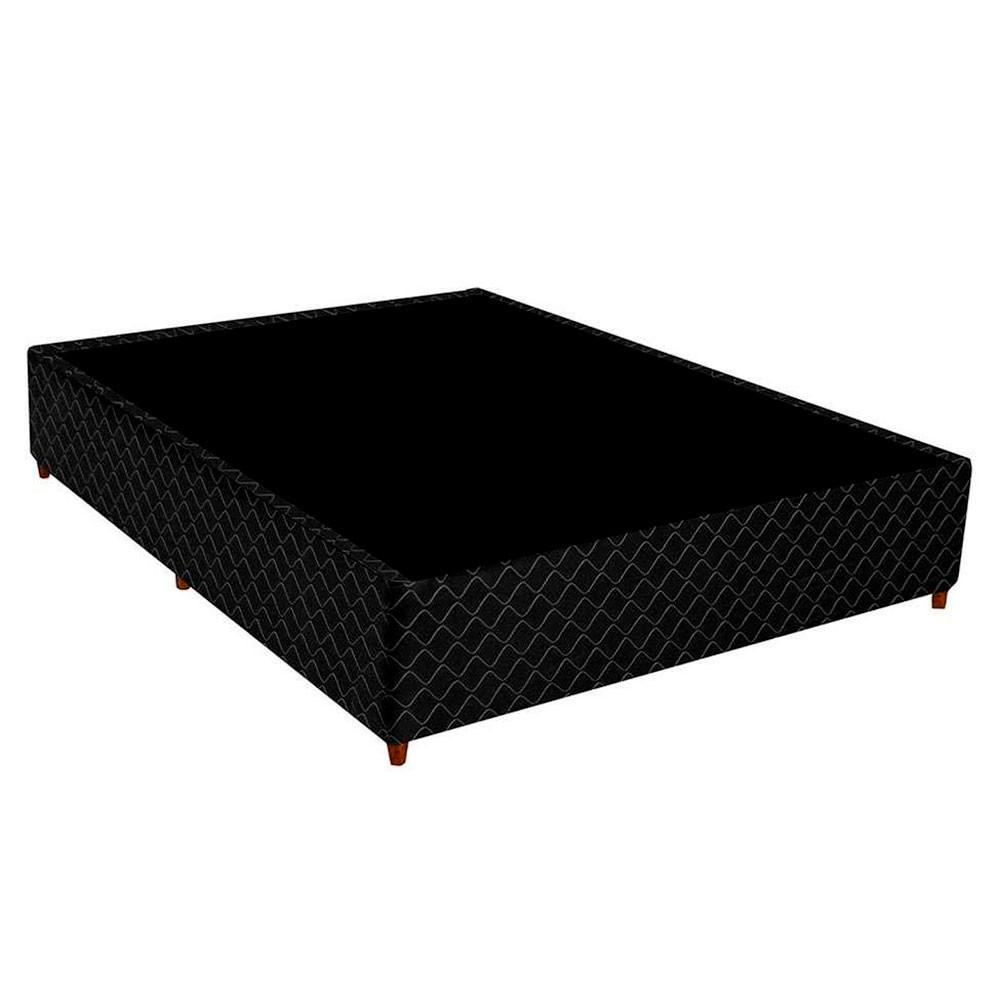 Base Cama Box Universal Convencional Gazin 27x188x138 Poliéster Bordado - 1