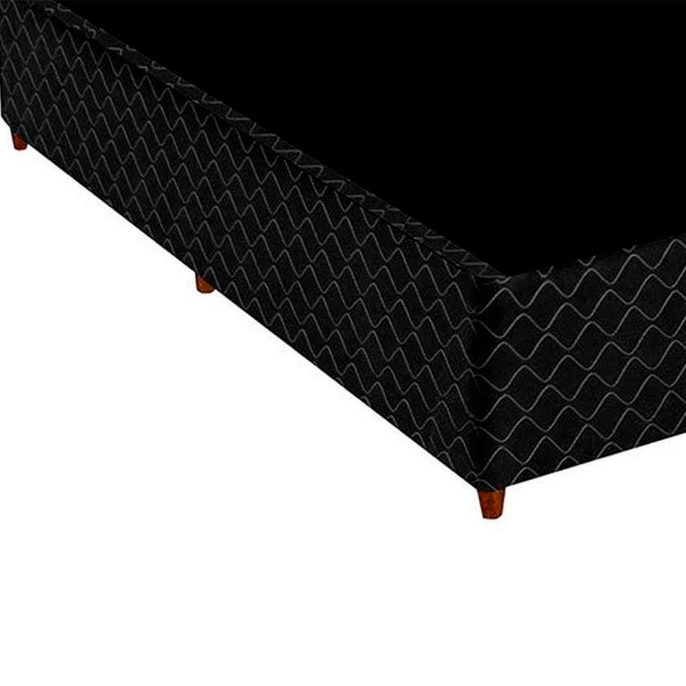 Base Cama Box Universal Convencional Gazin 27x188x138 Poliéster Bordado - 2