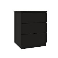 Mesa de Cabeceira Veronna 3 Gavetas MDF Tcil Móveis - 2