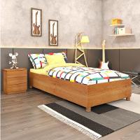 Cama Box Mônaco Solteiro Madeira Reflorestada Tcil Móveis - 1