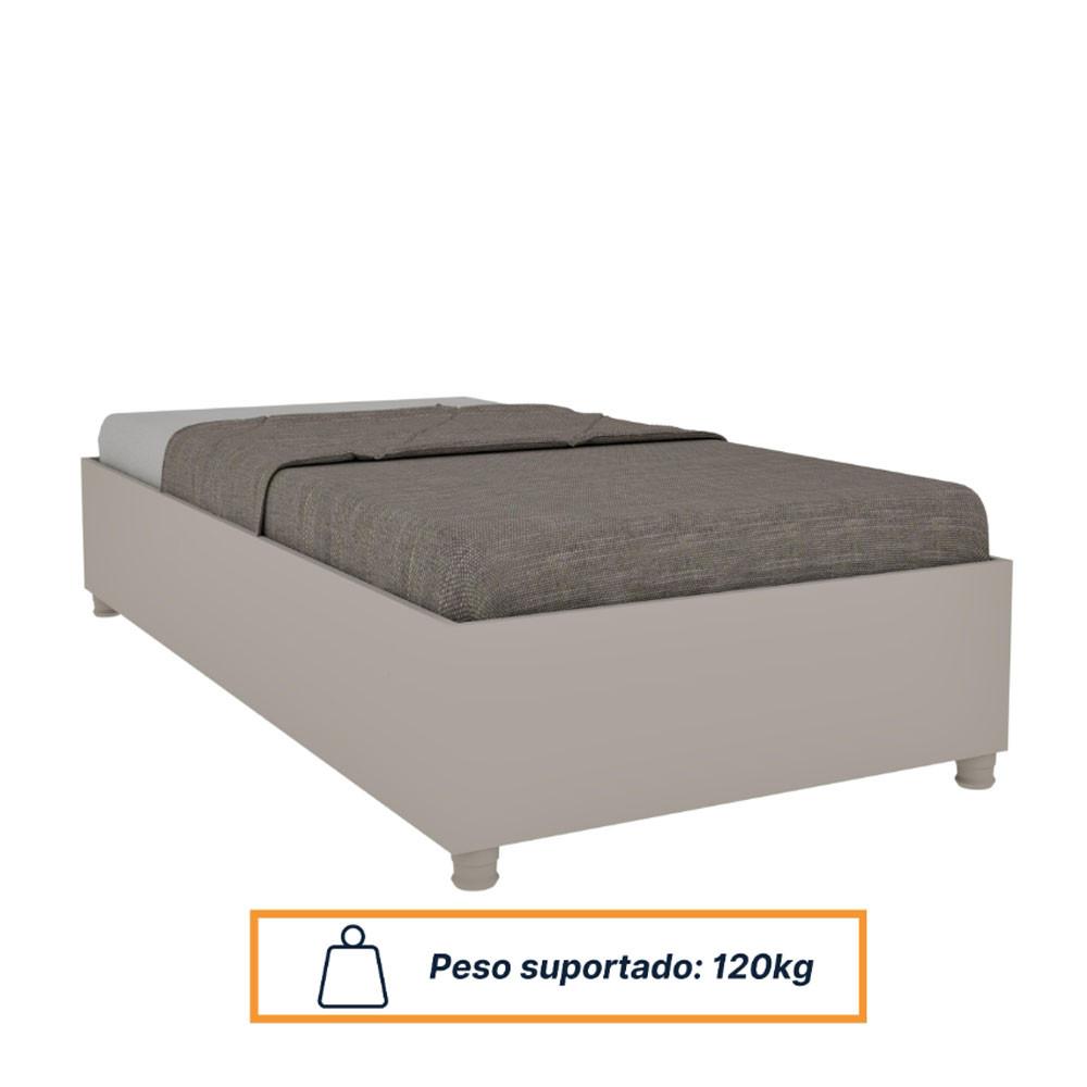 Cama Box Mônaco Solteiro Madeira Reflorestada Tcil Móveis - 5