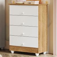 Comoda Lia Soft em MDF com 4 Gavetas Tigus Baby - 1