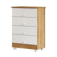 Comoda Lia Soft em MDF com 4 Gavetas Tigus Baby - 2